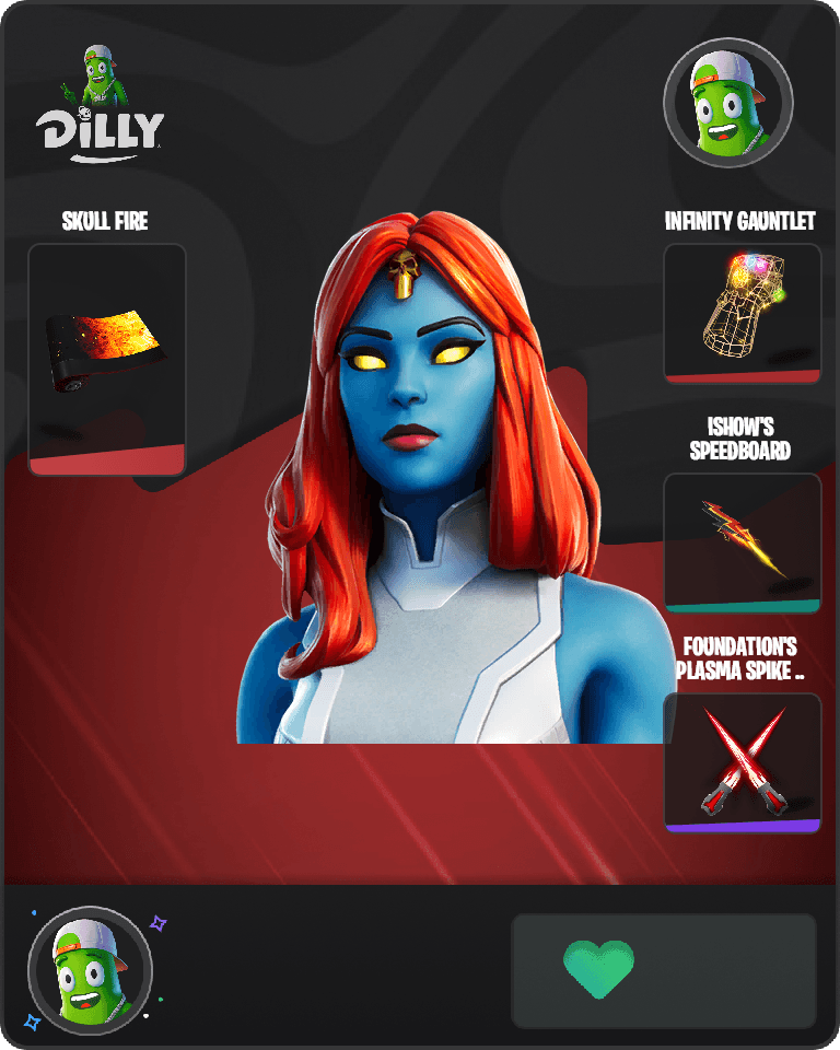 Mystique Fortnite combo
