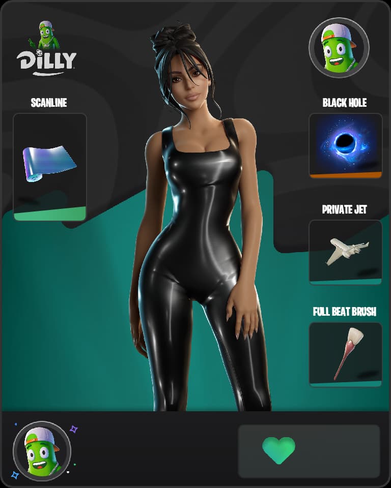 Iconic Kim Kardashian Fortnite skin combo