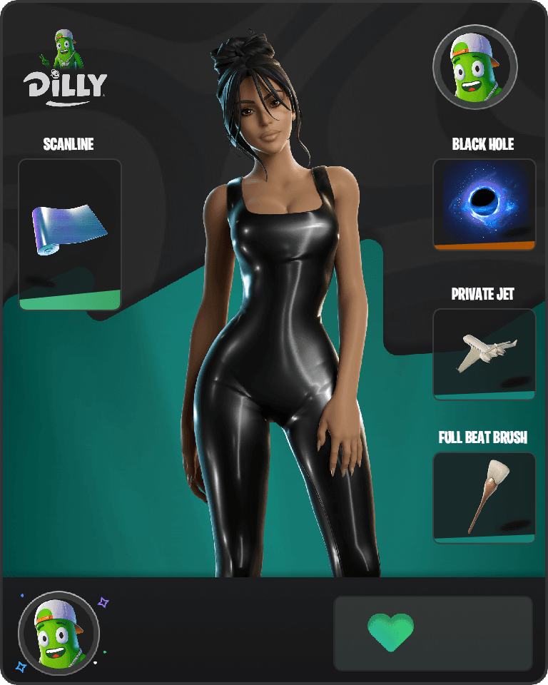 Iconic Kim Kardashian Fortnite combo