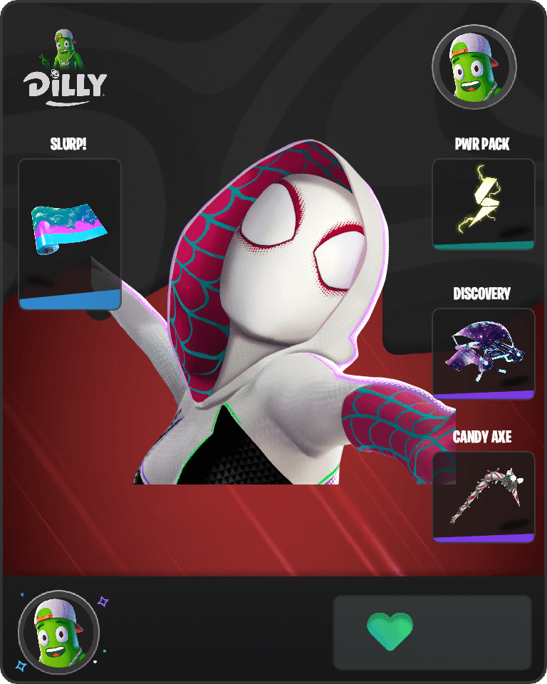 Spider-Gwen Fortnite combo