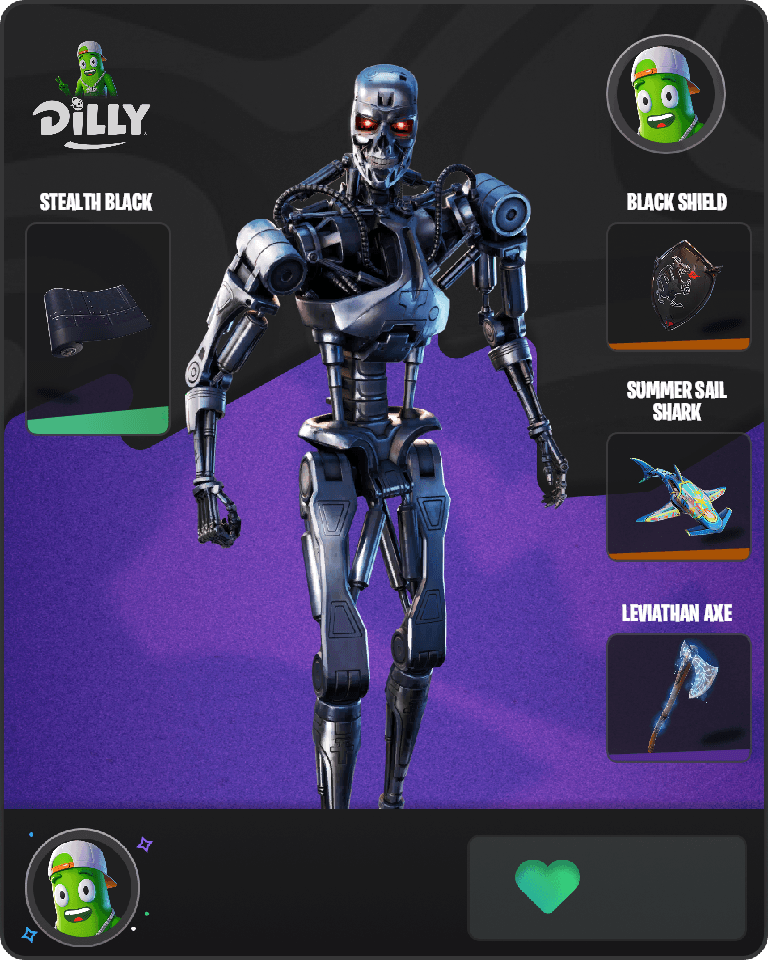 T-800 Fortnite combo