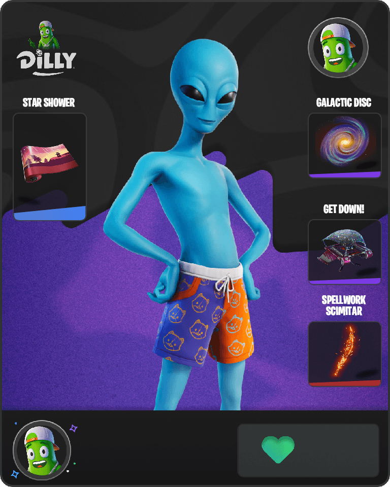 Human Bill Fortnite combo