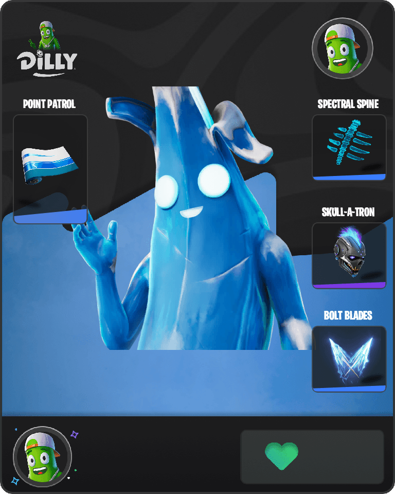 Polar Peely Fortnite combo