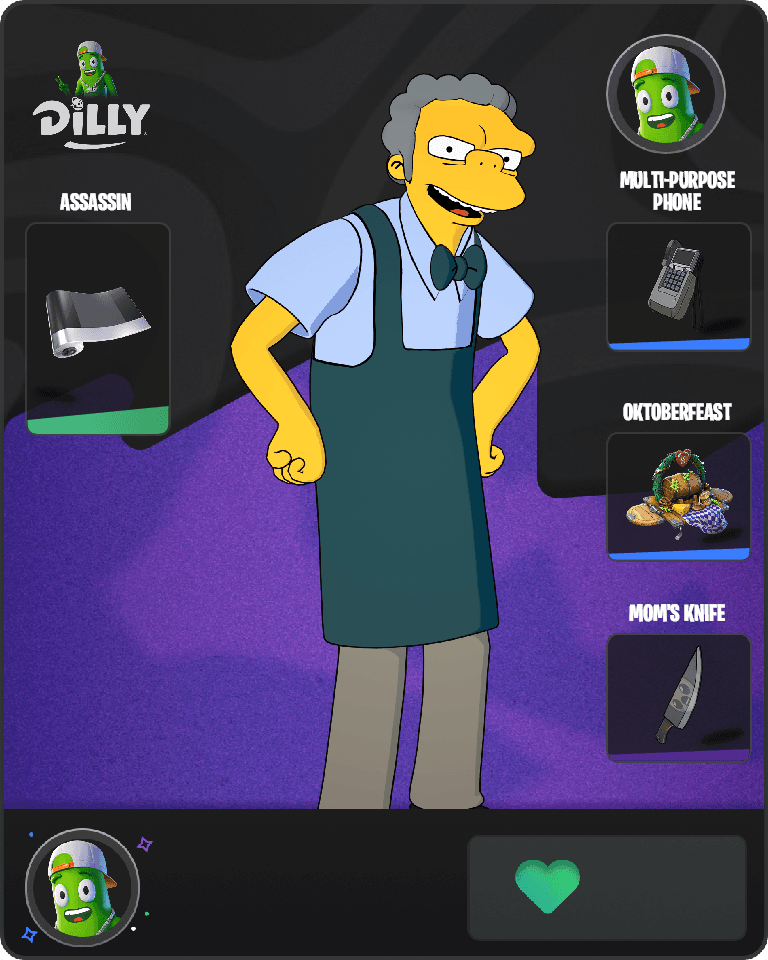 Moe Szyslak Fortnite combo