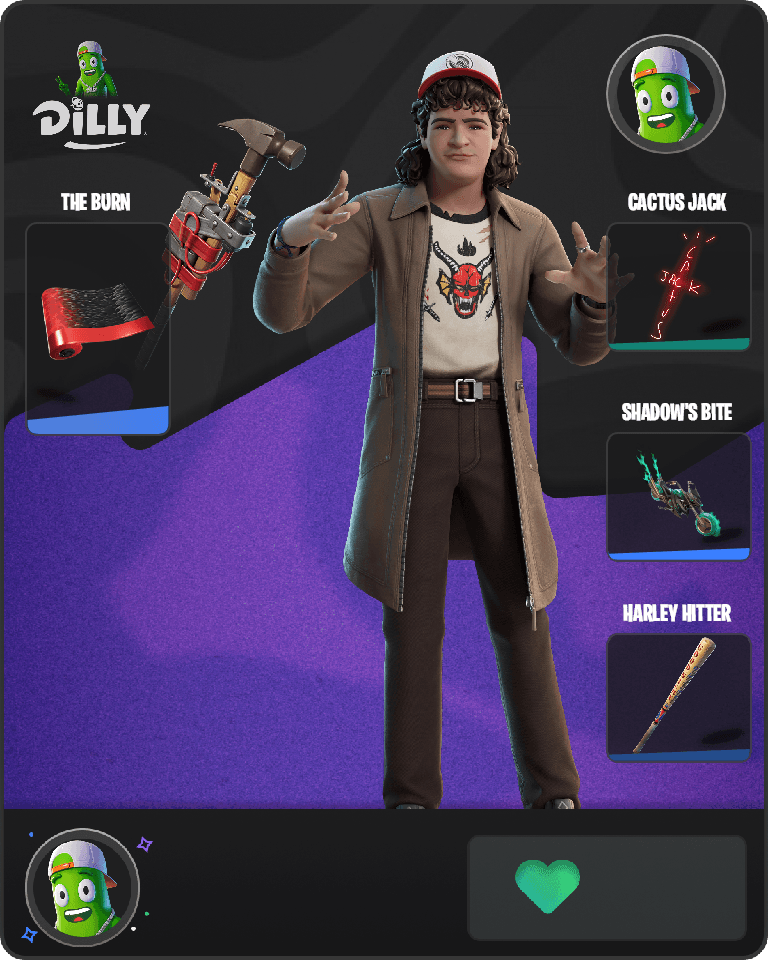 Dustin Henderson Fortnite combo