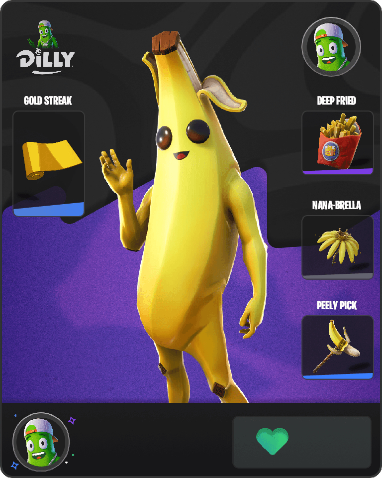 Peely Fortnite combo