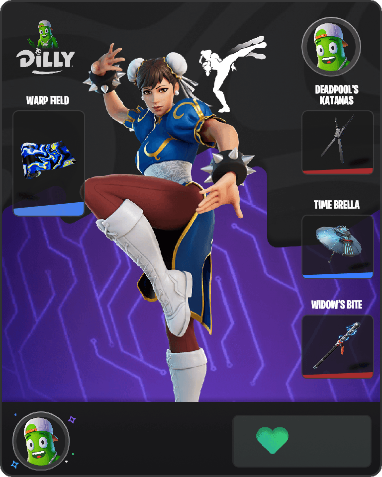 Chun-Li Fortnite combo