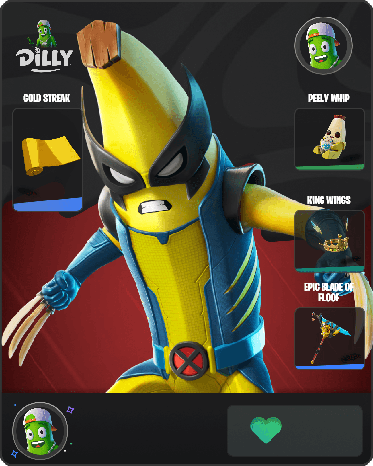 Peelverine Fortnite combo