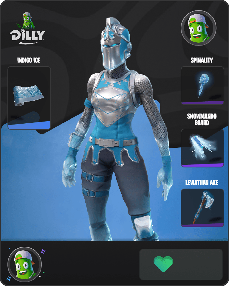 Frozen Red Knight Fortnite combo
