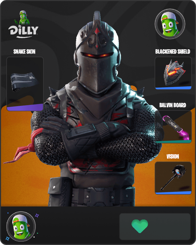Black Knight Fortnite combo