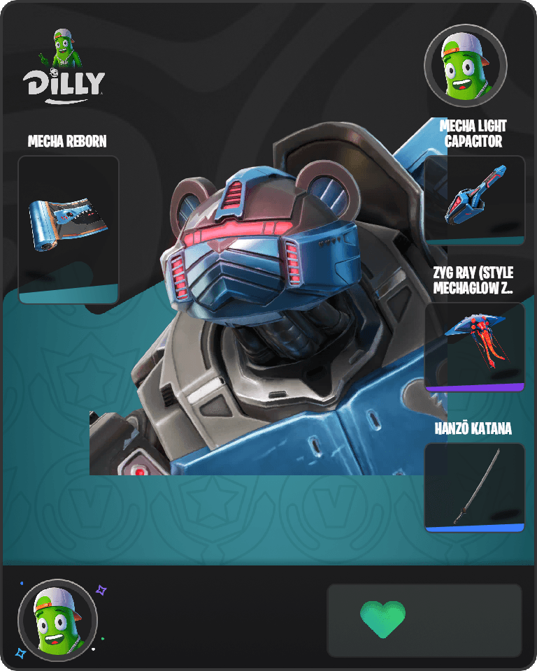Mecha Strike Commander Fortnite combo