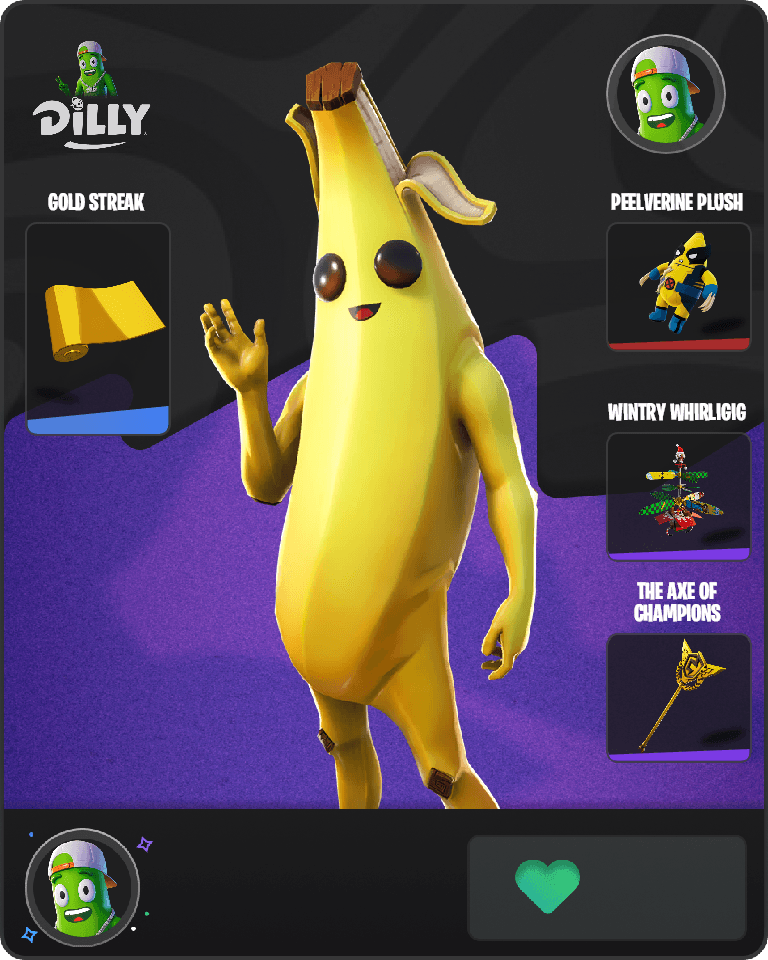 Peely Fortnite combo