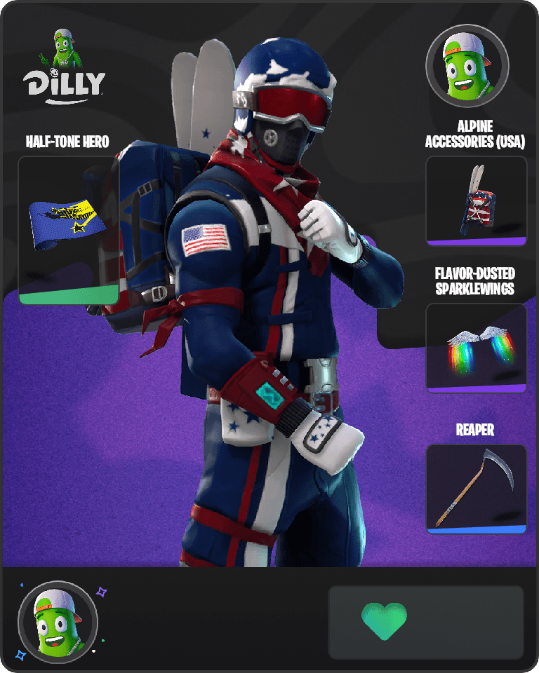 Alpine Ace (USA) Fortnite combo