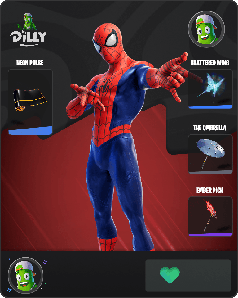 Spider-Man Fortnite combo