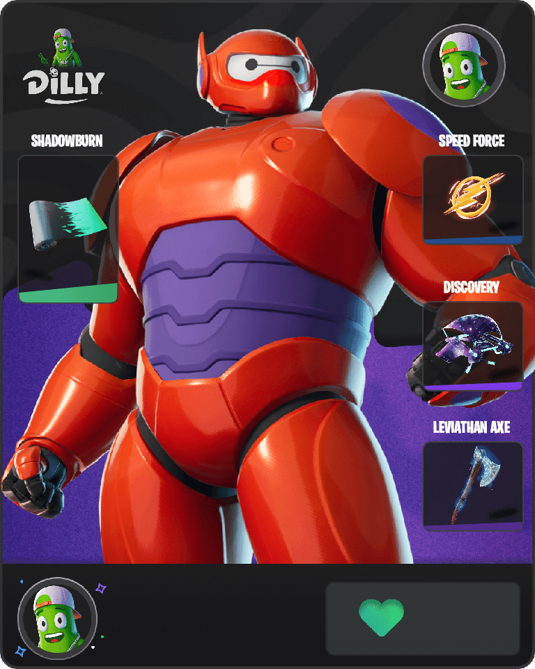 Hero Baymax Fortnite combo