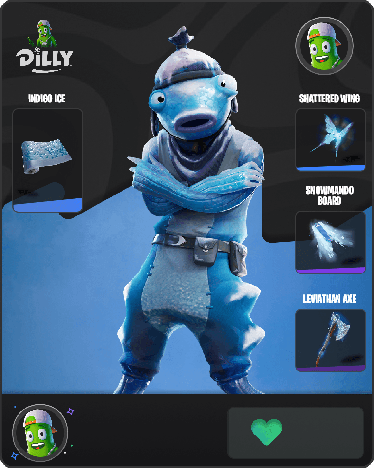 Frozen Fishstick Fortnite combo