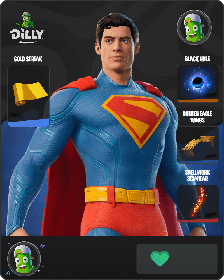 Superman Fortnite combo