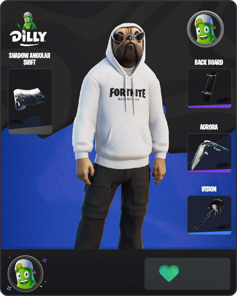 Shady Doggo Fortnite combo