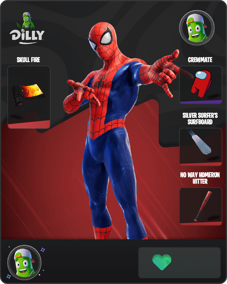 Spider-Man Fortnite combo
