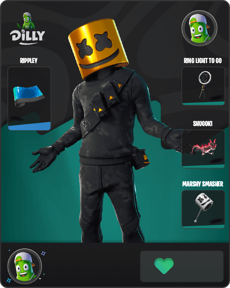 Marshmello Fortnite combo