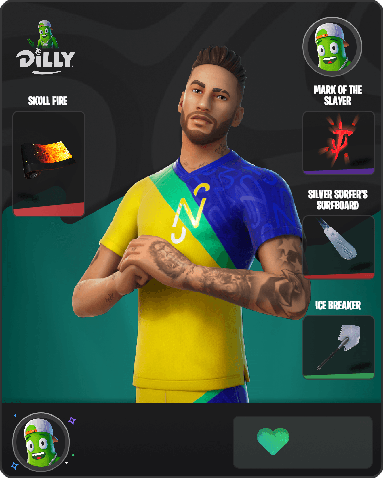 Neymar Jr Fortnite combo