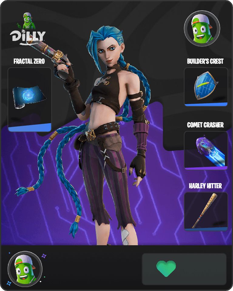 Arcane Jinx Fortnite combo