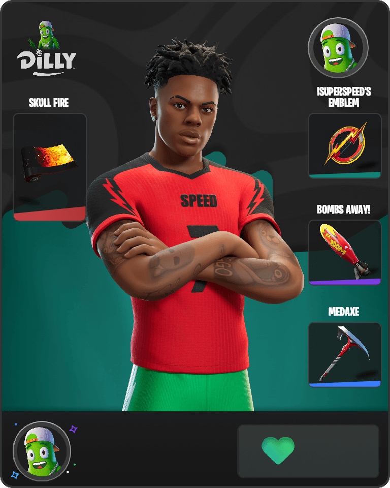 IShowSpeed Fortnite combo