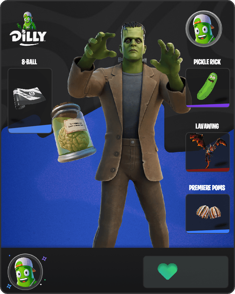 Frankenstein's Monster Fortnite combo