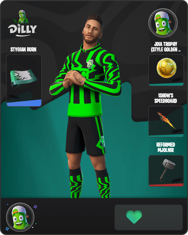 FFC Neymar Jr Fortnite combo