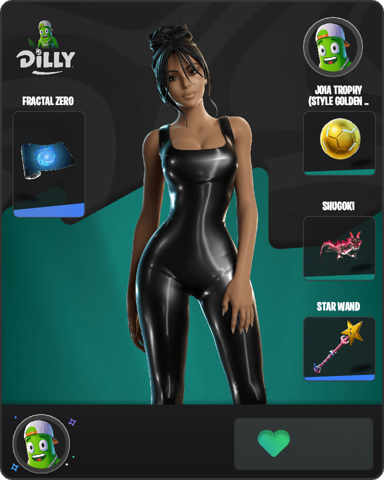 Iconic Kim Kardashian Fortnite skin combo