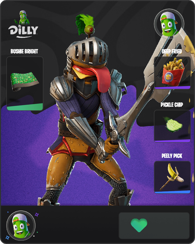 Surrr Burger Fortnite combo
