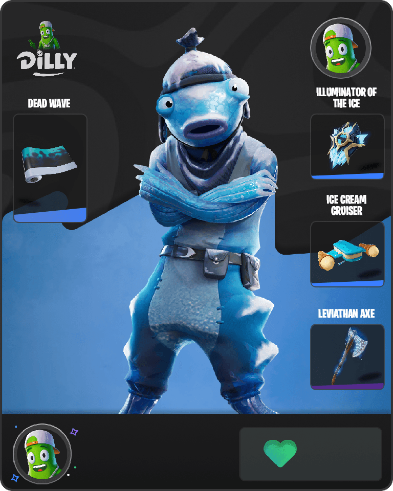 Frozen Fishstick Fortnite combo