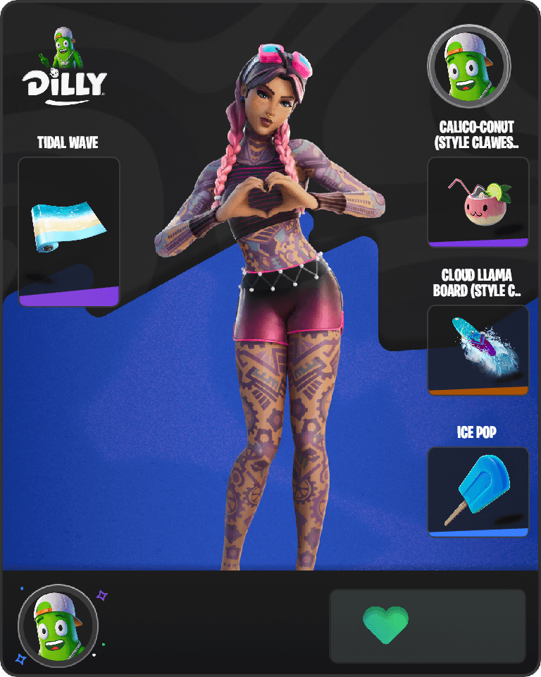 Beach Jules Fortnite combo