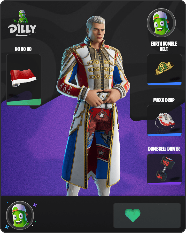 Cody Rhodes Fortnite combo