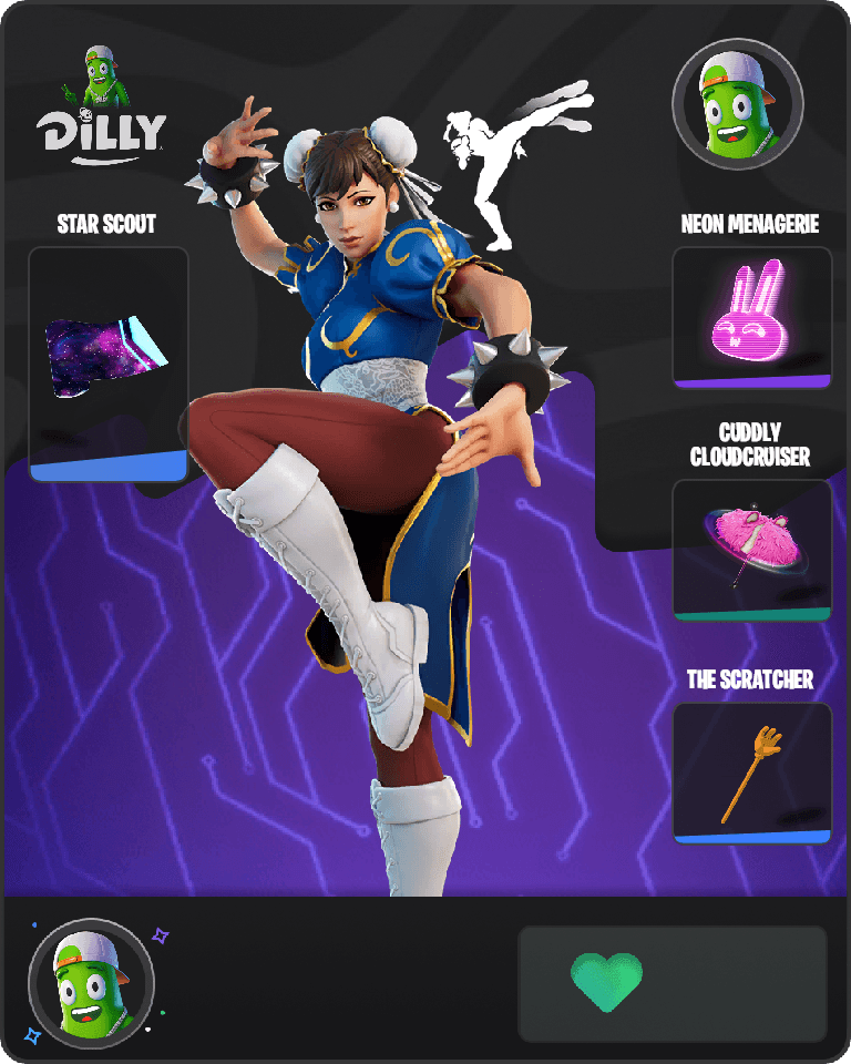Chun-Li Fortnite combo