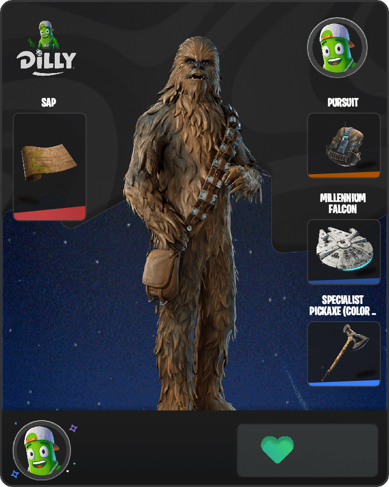 Chewbacca Fortnite combo