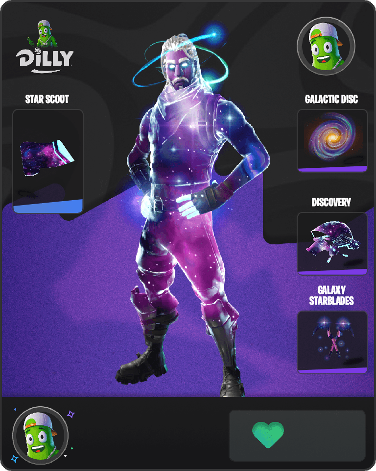 Galaxy Fortnite combo