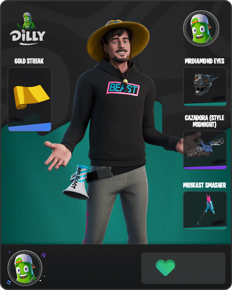 MrBeast Fortnite combo