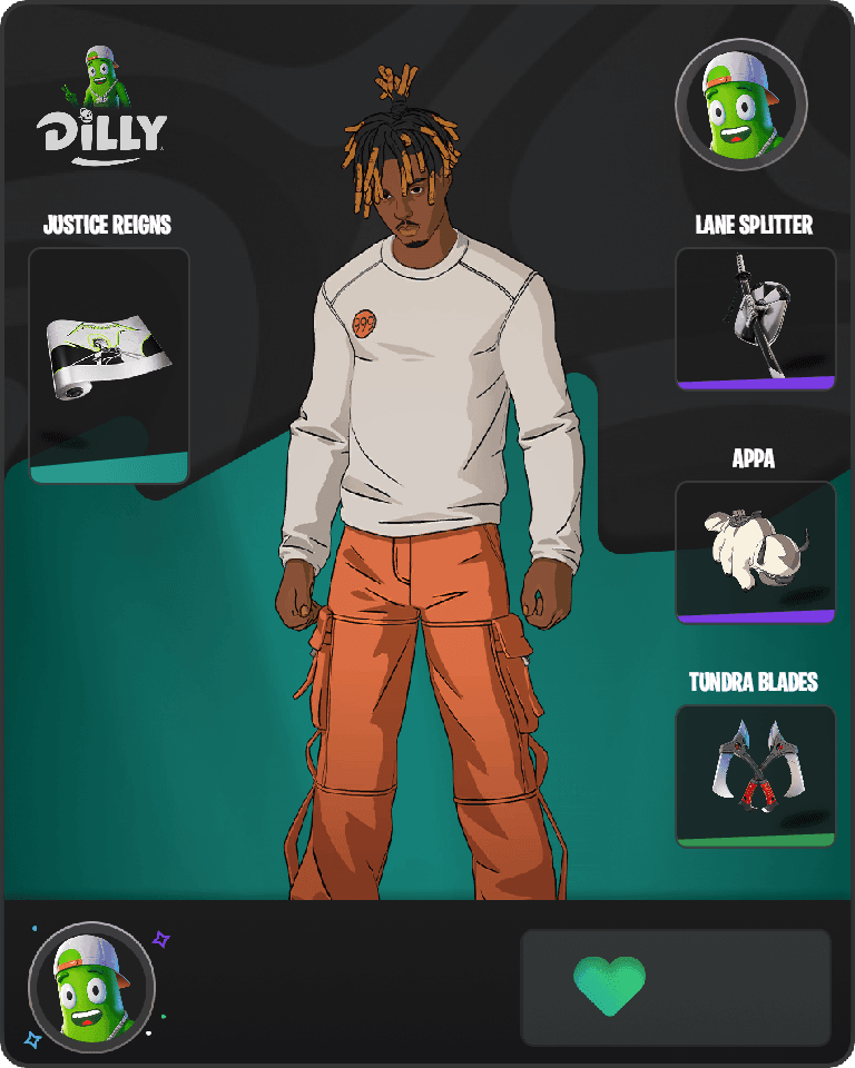 Slayer Juice WRLD Fortnite combo
