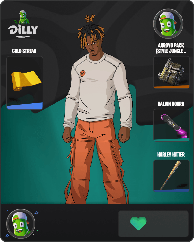 Slayer Juice WRLD Fortnite combo