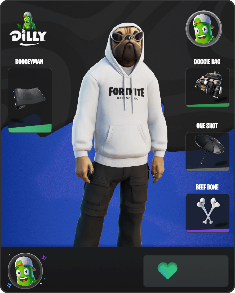 Shady Doggo Fortnite combo