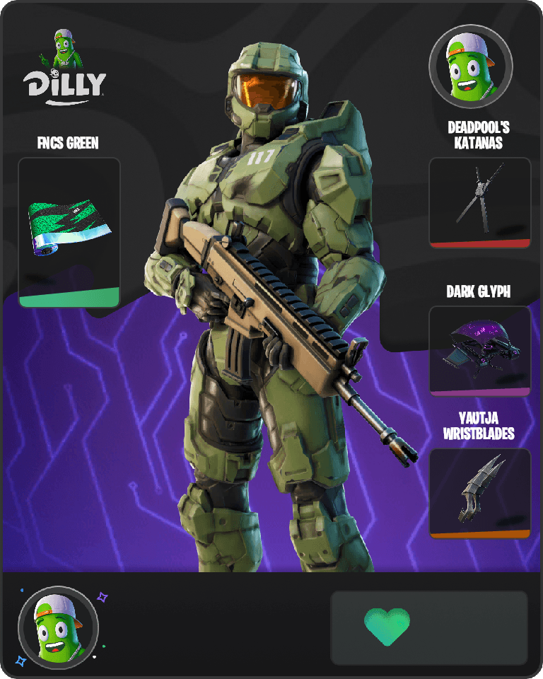 Master Chief Fortnite combo