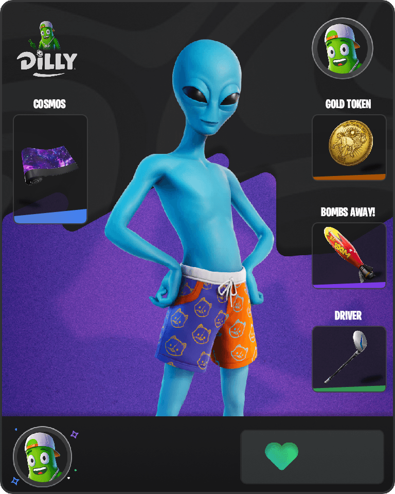 Human Bill Fortnite combo