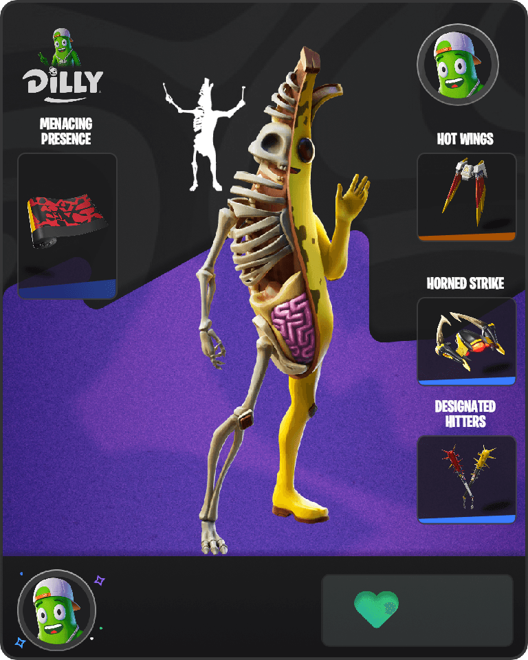 Peely Bone Fortnite combo