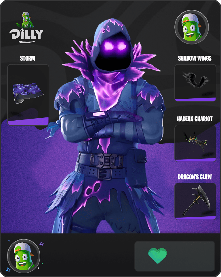 Storm-Wild Raven Fortnite combo