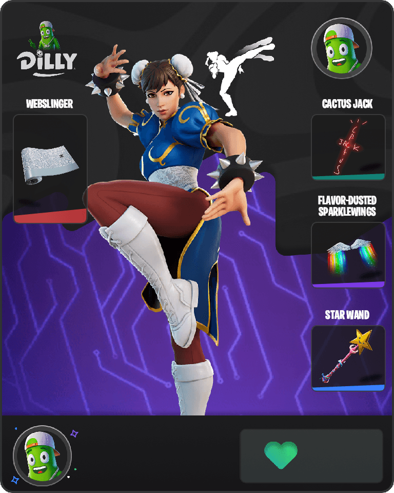 Chun-Li Fortnite combo