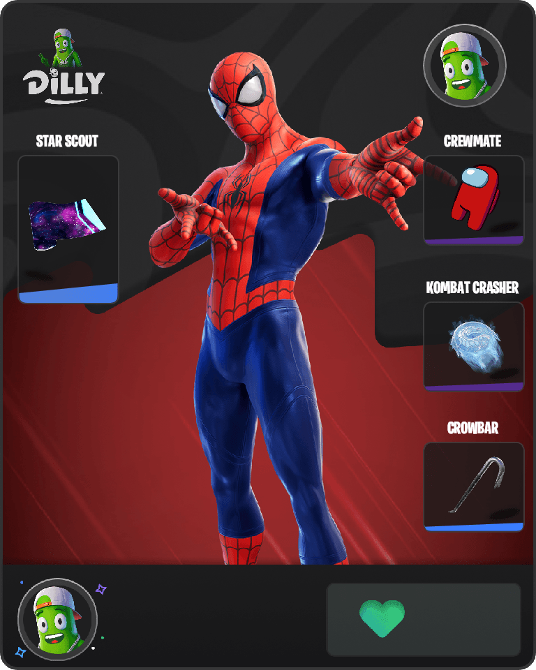 Spider-Man Fortnite combo
