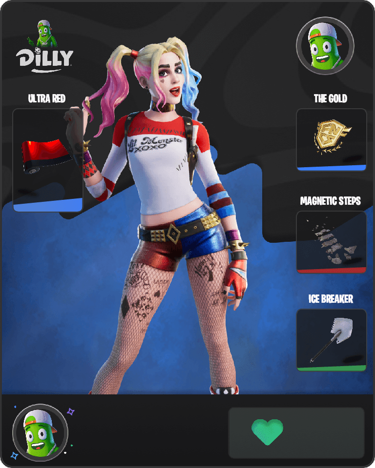Harley Quinn Fortnite combo