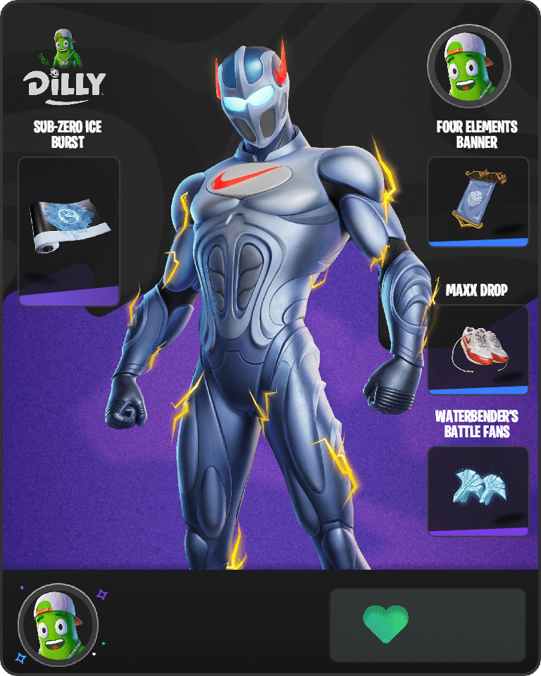 Swooshman Fortnite combo