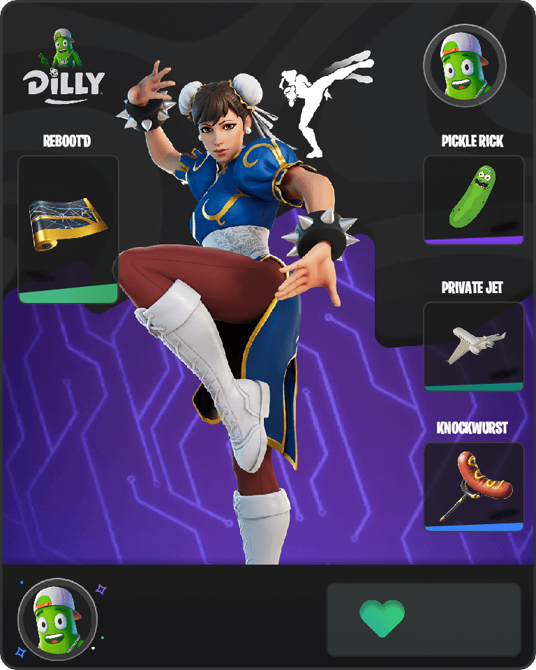 Chun-Li Fortnite combo